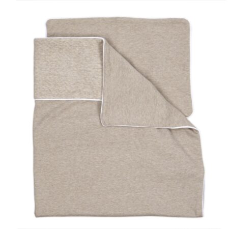 Poetree Kids - Park Dekbedovertrek & Kussensloop 80X80cm / 40x30cm - Chevron Light Camel