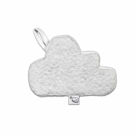 Poetree Kids - Speendoekje Cloud - Chevron Light Grey