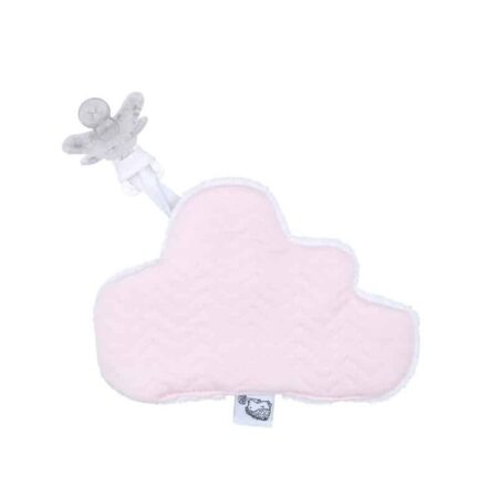 Poetree Kids - Speendoekje Cloud - Chevron Light Pink