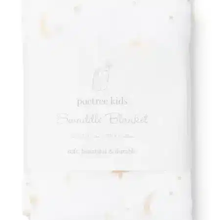 Poetree Kids - Swaddle Moon & stars 120x120cm