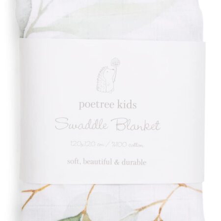 Poetree Kids - Swaddle doek Botanical print
