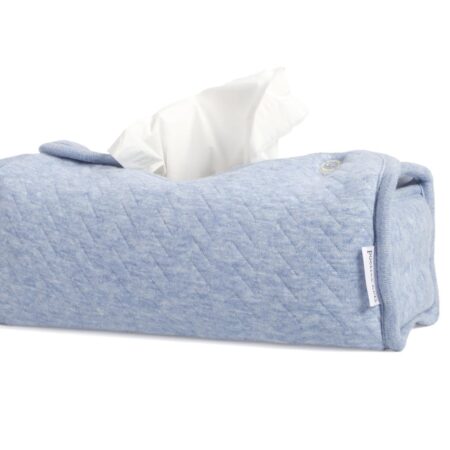 Poetree Kids - Tissue box hoes - Chevron Denim Blue