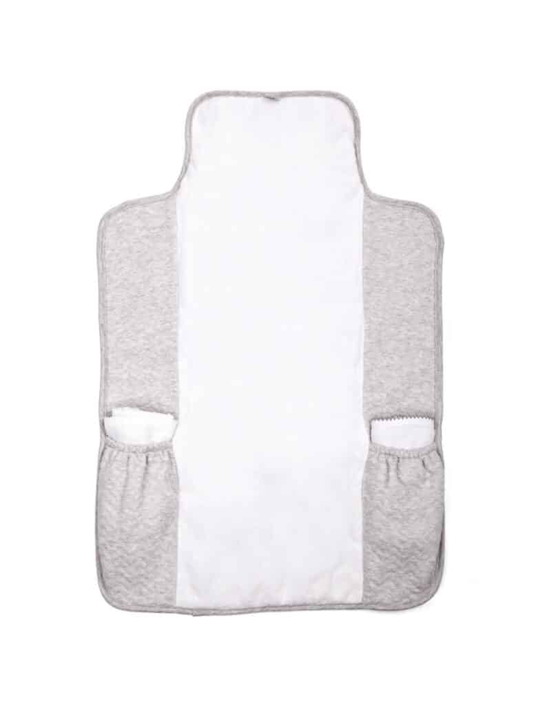 Poetree Kids - Verschoningsmatje voor onderweg - Chevron Light Grey
