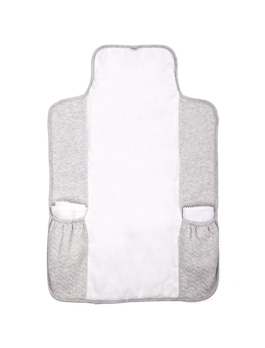 Poetree Kids - Verschoningsmatje voor onderweg - Chevron Light Grey