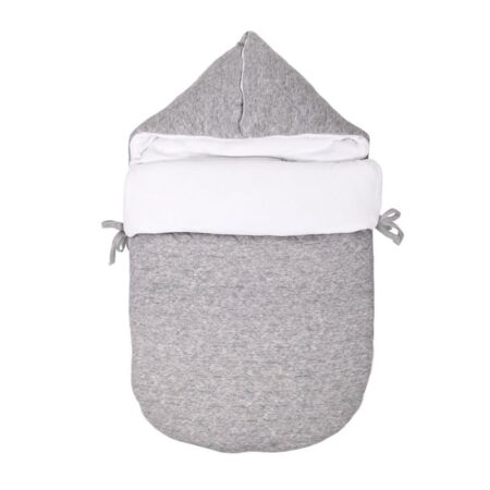 Poetree Kids - Voetenzak/Engelennestje - Star Grey Melange