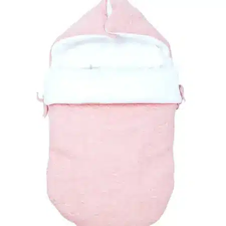 Poetree Kids - Voetenzak/Engelennestje 5-punts gordel - Chevron Pink