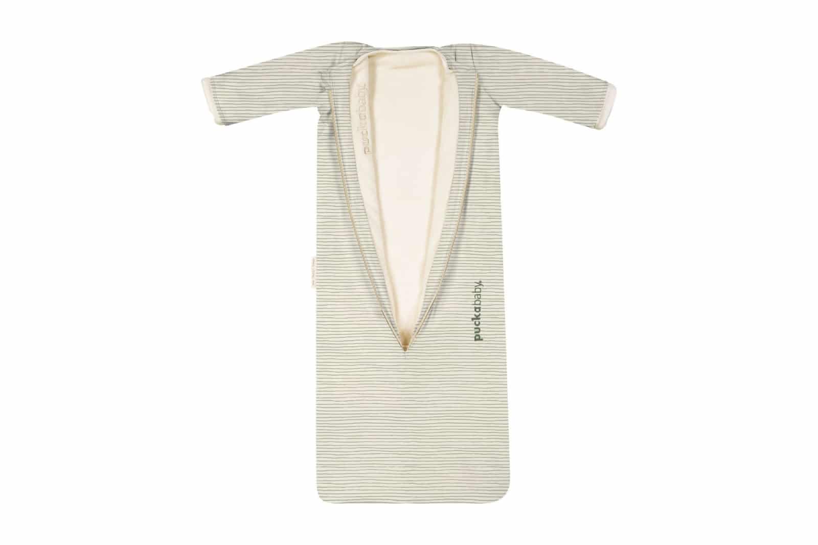 Puckababy - The Bag 4 Seasons - 6 M/2.5 Y | 100 CM - Green Stripes