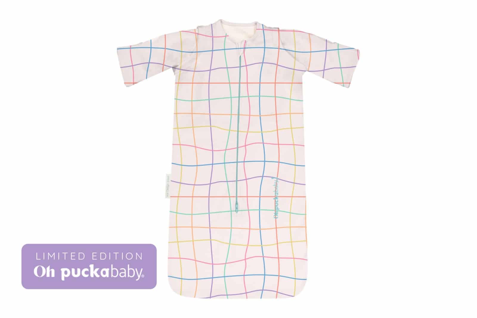 Puckababy - The Bag Newborn - Funky Lines < 6 M | 70 CM - Cotton