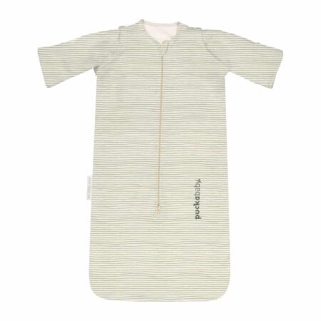 Puckababy - The Bag Newborn < 6 M | 70 CM - Cotton - Green Stripes