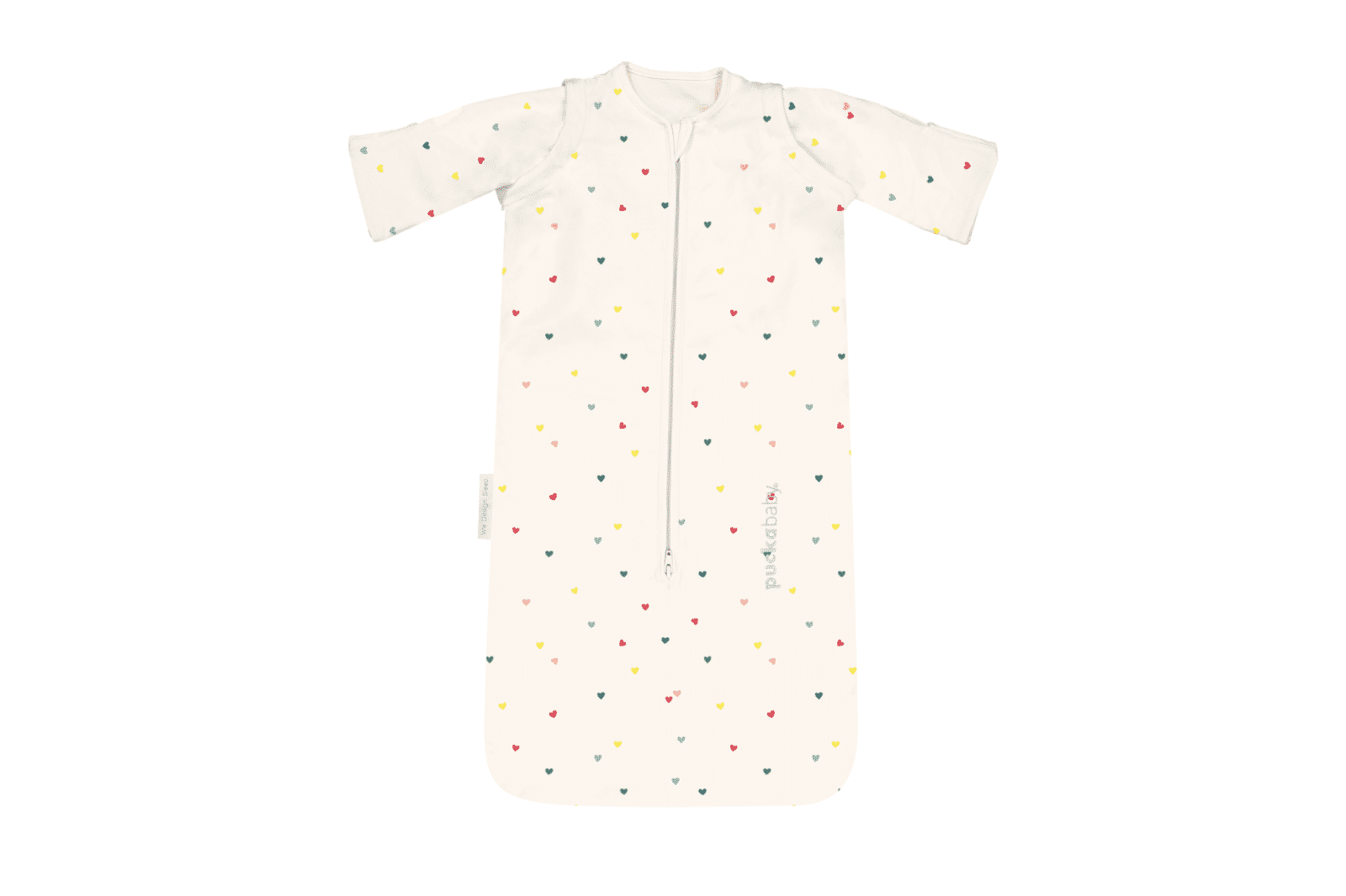 Puckababy - The Bag Newborn < 6 M | 70 CM - Hearts Confetti - Cotton