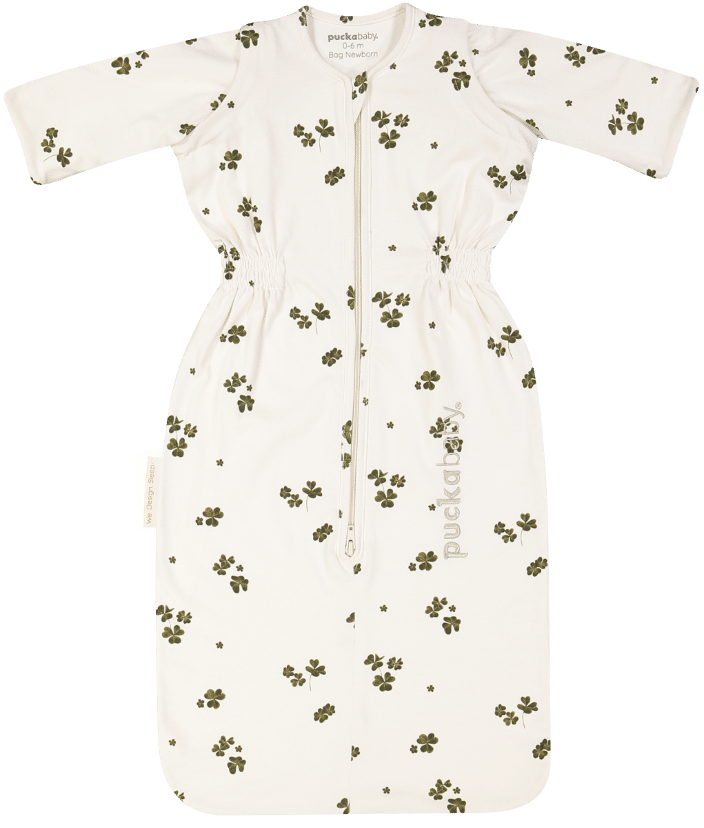 Puckababy - The Bag Newborn < 6 M | 70 CM - Lucky Clover - Cotton
