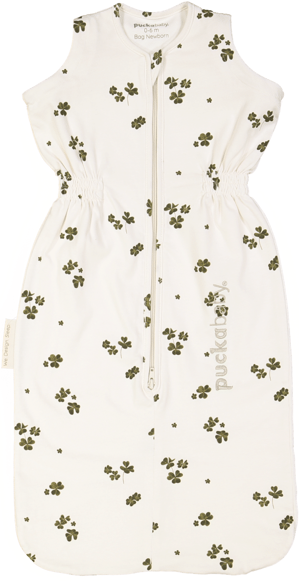 Puckababy - The Bag Newborn < 6 M | 70 CM - Lucky Clover - Cotton