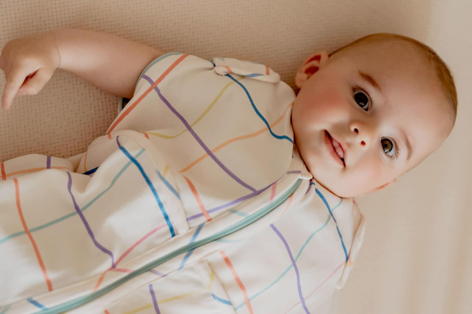 Puckababy - The Original - Mini 3/6 M - Funky Lines - Cotton