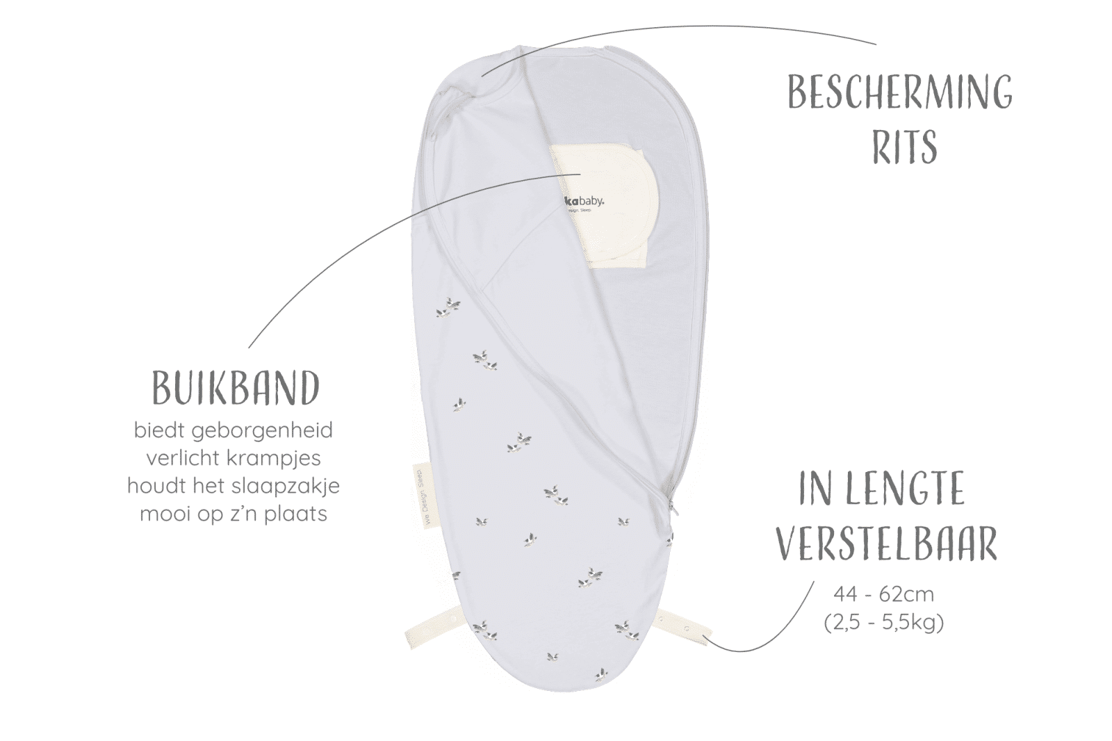 Puckababy - The Original - Piep - 0/3 M - Chirping Birds - Cotton
