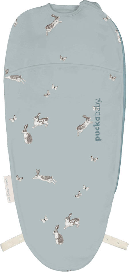 Puckababy - The Original - Piep - 0/3 M - Cotton - Bunnies