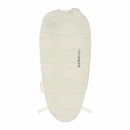 Puckababy - The Original - Piep - 0/3 M - Cotton - Green Stripes