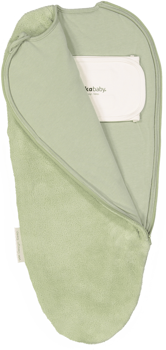 Puckababy - The Original - Piep - 0/3 M - Teddy - Olive