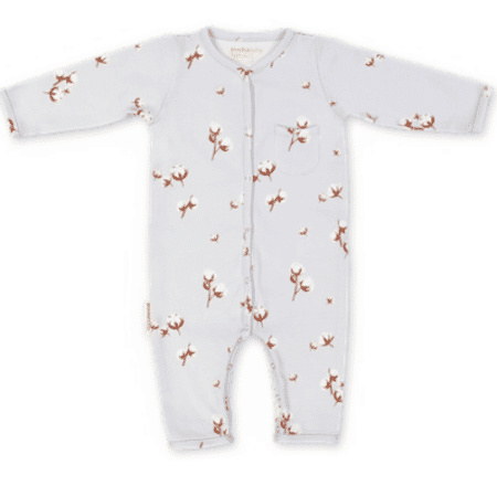 Puckababy Sleepsuit 3-6M - Cotton - Cotton Flower