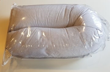 Quax - Borstvoedingskussen Xl - Jersey Stripe White