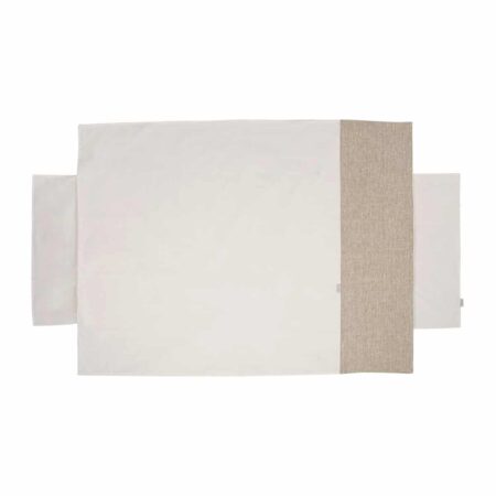 Quax - Donsovertrek Bed + Sloop - Natural Linen