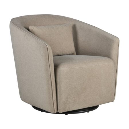 Quax - Gomi - Swivel & Gliding Chair - Mohair Latte