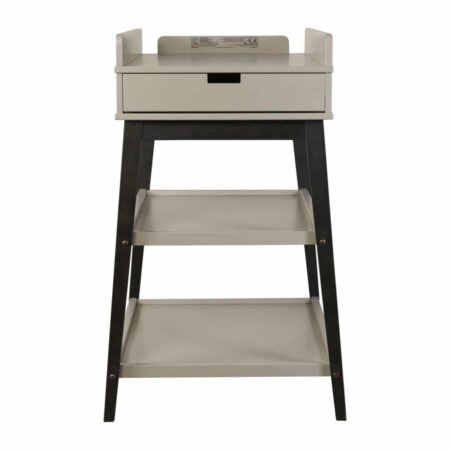 Quax - Luiertafel Hip + Lade - Stone/Eboni