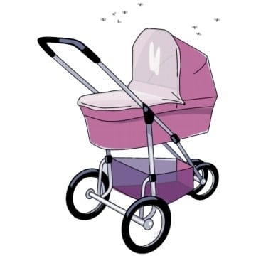 Quax - Muggenet Voor Kinderwagen
