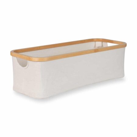 Quax - Opbergmandje Xl - Luiertafel- Nat/Beige