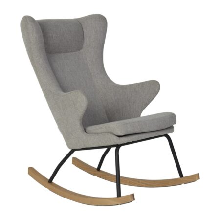 Quax - Rocking Adult Chair De Luxe - Sand Grey