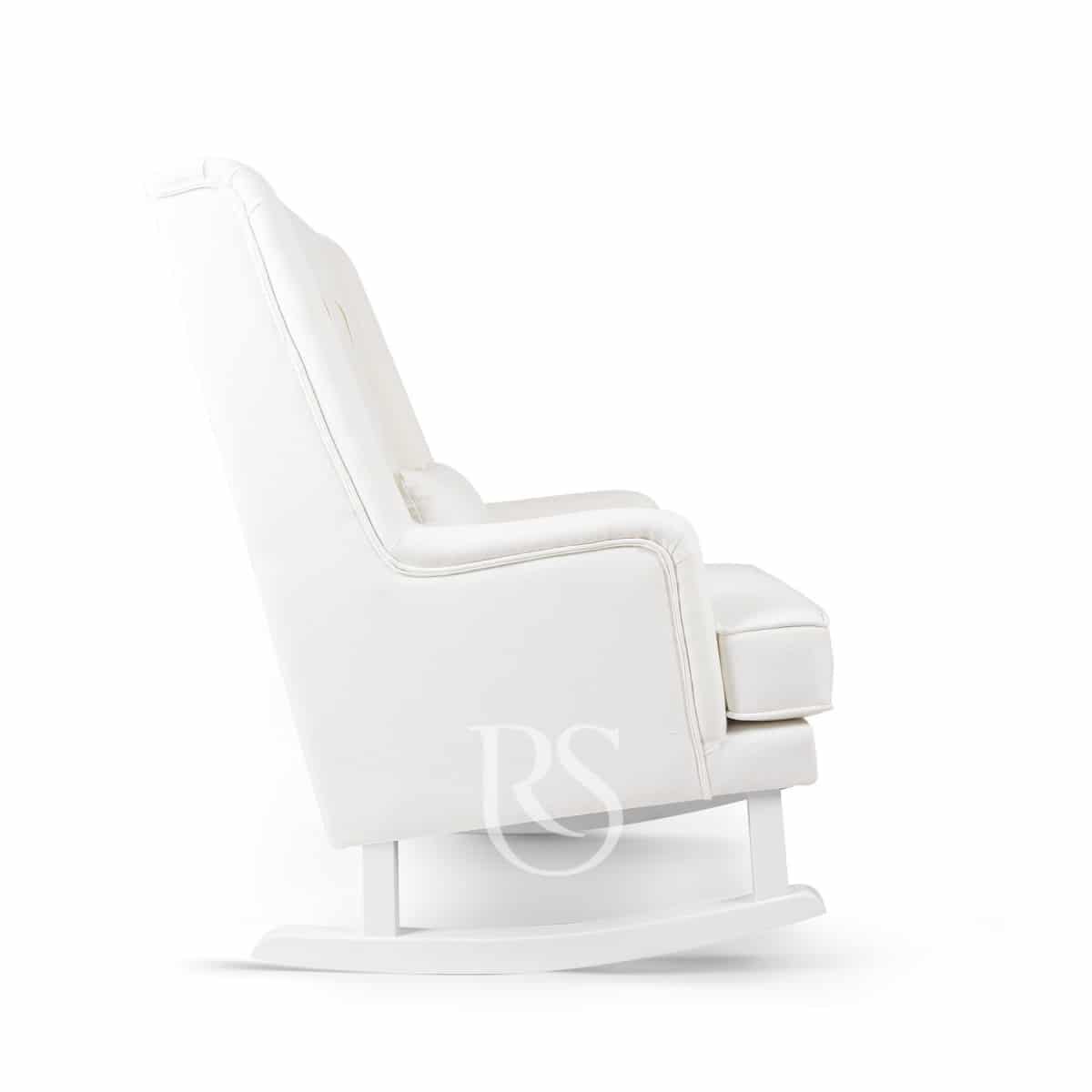 Rocking Seats - Crystal Royal Rocker snow white, white legs
