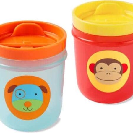 SKIP HOP - Zoo Tumbler Cup - Monkey / Dog