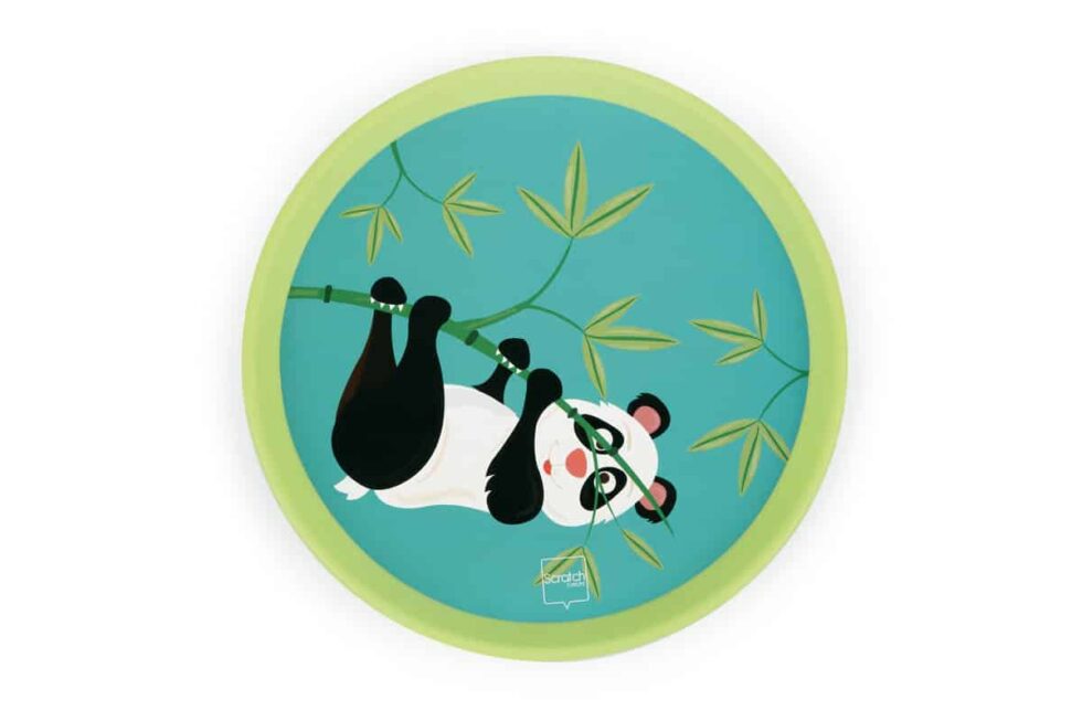 Scratch - Active Play: HAND-DISKER DUO / Panda diam.20cm, met 1 magnetische disker, in doos, 3+