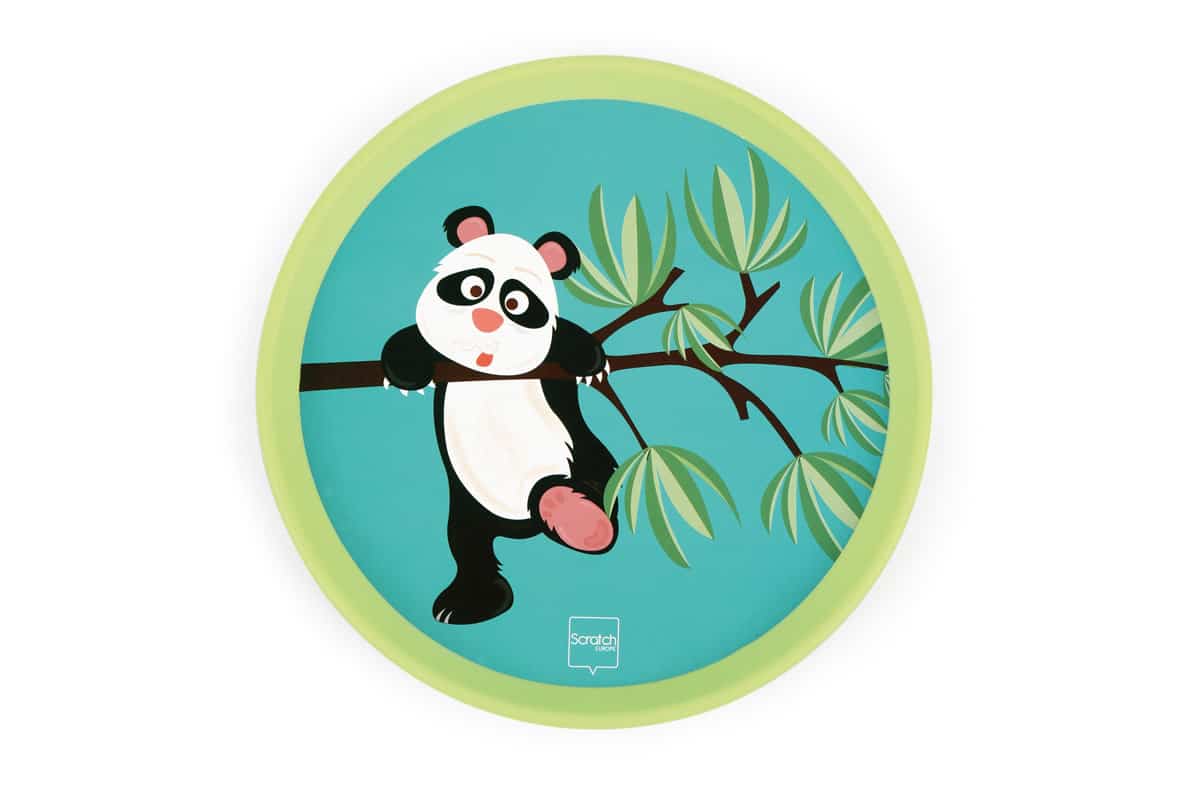 Scratch - Active Play: HAND-DISKER DUO / Panda diam.20cm, met 1 magnetische disker, in doos, 3+