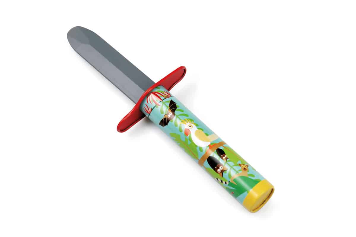 Scratch - Classics: DOLK / JUNGLE 22cm, met intrekking van lemmet, plastiek en metaal, in display, 3+