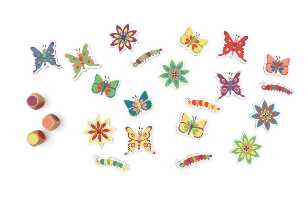 Scratch - Compact Game: CATCH-A-BUTTERFLY, in vormendoos 13x10,8x3,5cm, 3+