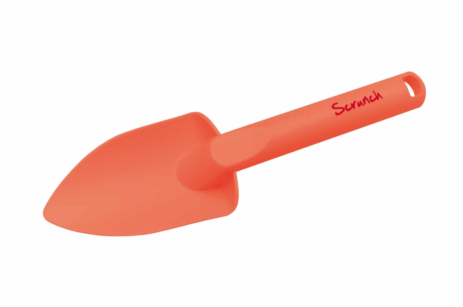 Scrunch - SPADE koraal 20.8x5.8cm, met rubberen handgrepen, in PP, 12m+