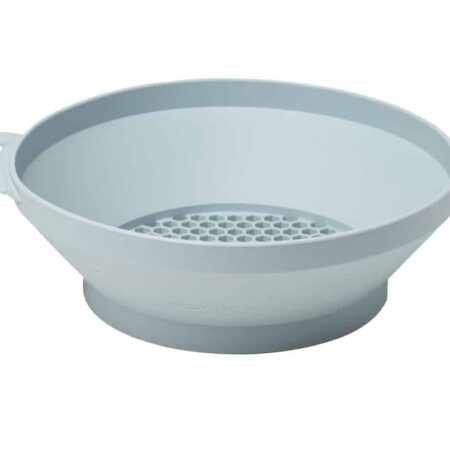 Scrunch - ZEEF eendenei blauw 29x20x7cm, opvouwbaar, 100% siliconen, recycleerbaar, 12m+