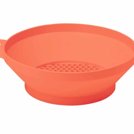 Scrunch - ZEEF koraal 29x20x7cm, opvouwbaar, 100% siliconen, recycleerbaar, 12m+