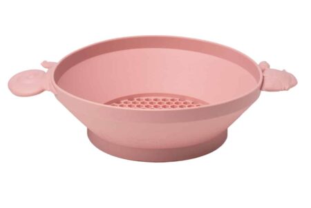 Scrunch - ZEEF oud roze 29x20x7cm, opvouwbaar, 100% siliconen, recycleerbaar, 12m+