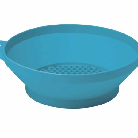 Scrunch - ZEEF petroleumblauw 29x20x7cm, opvouwbaar, 100% siliconen, recycleerbaar, 12m+