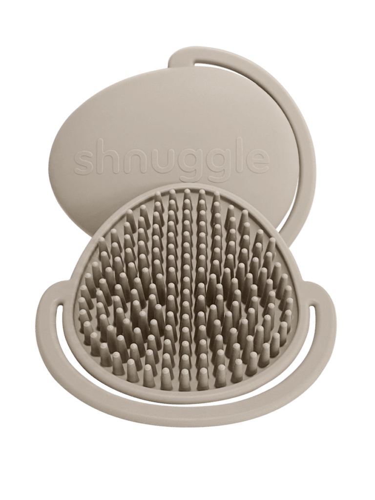 Shnuggle - Baby Bathbrush Taupe