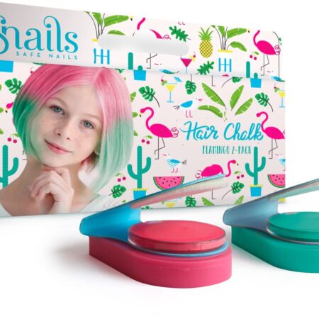 Snails - Haarkrijt: FLAMINGO, geschenkverpakking met 2 kleuren haarkrijt