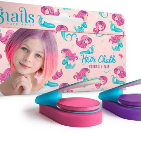 Snails - Haarkrijt: ZEEMEERMIN, geschenkverpakking met 2 kleuren haarkrijt