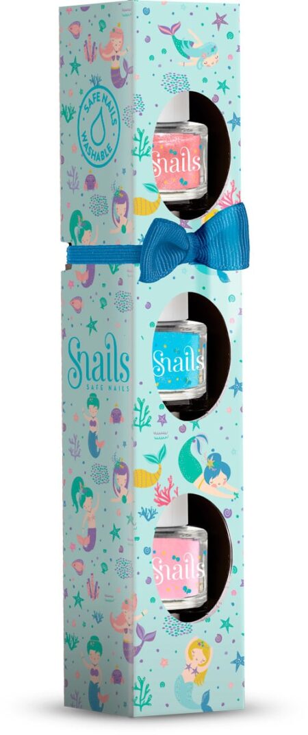 Snails - Mini 3-pack: ZEEMEERMIN, Ariel, Baby Cloud, Hope
