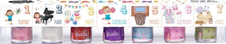 Snails - Mini 7-pack: MINI SNAILS 7-pack, Prom Girl, Toothfairy, Ladybird, Frost Queen, Prince Frog, Ariel, Baby cloud, 28,5x4x5cm