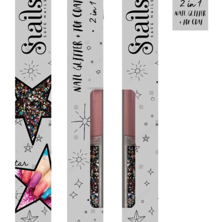 Snails - Nail glitter 2-in-1 Magic Dust Gemengde Kleuren, 3+