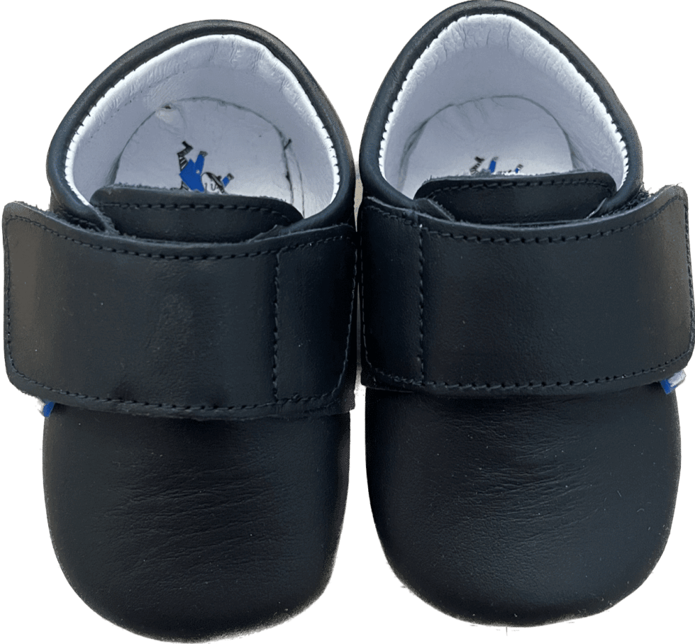 Stabifoot - Schoentjes donkerblauw met plakker