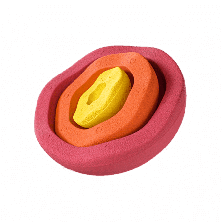 Stapelstein - Inside Classic Warm red/orange/yellow