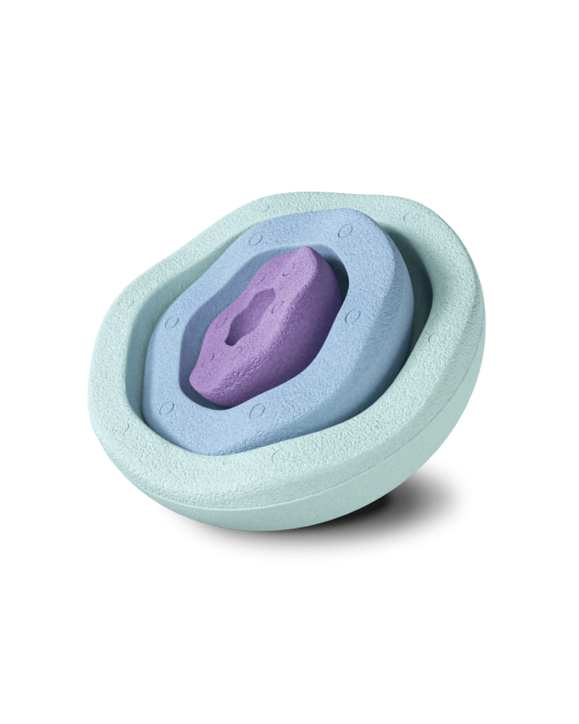 Stapelstein - Inside Pastel Cool mint/light blue/violet