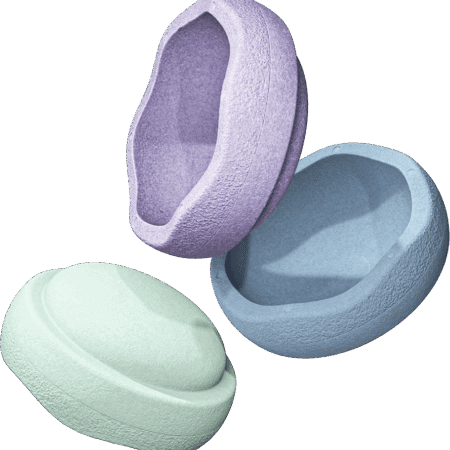 Stapelstein - ORIGINAL | Pastel Cool | 3 | mint/light blue/light violet